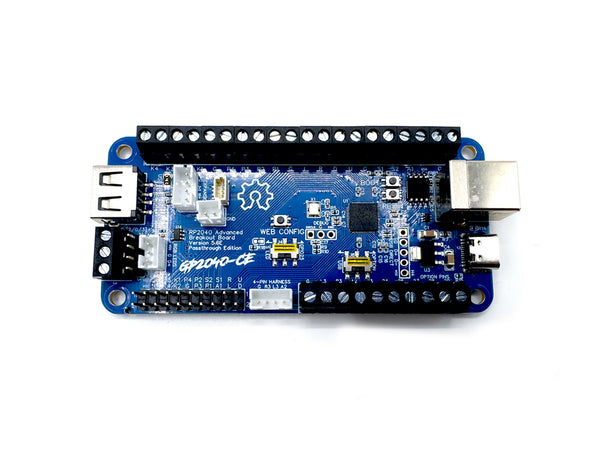 GP2040-CE v5.6E Fighting Board (USB host port)