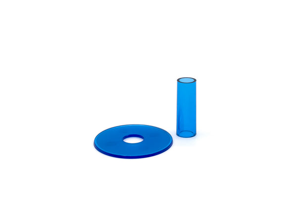 JLF-CD Shaft/Dust Washer Set Clear Blue