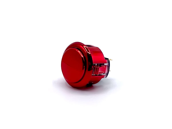 SANWA OBSJ-30 Pushbutton Metallic Red
