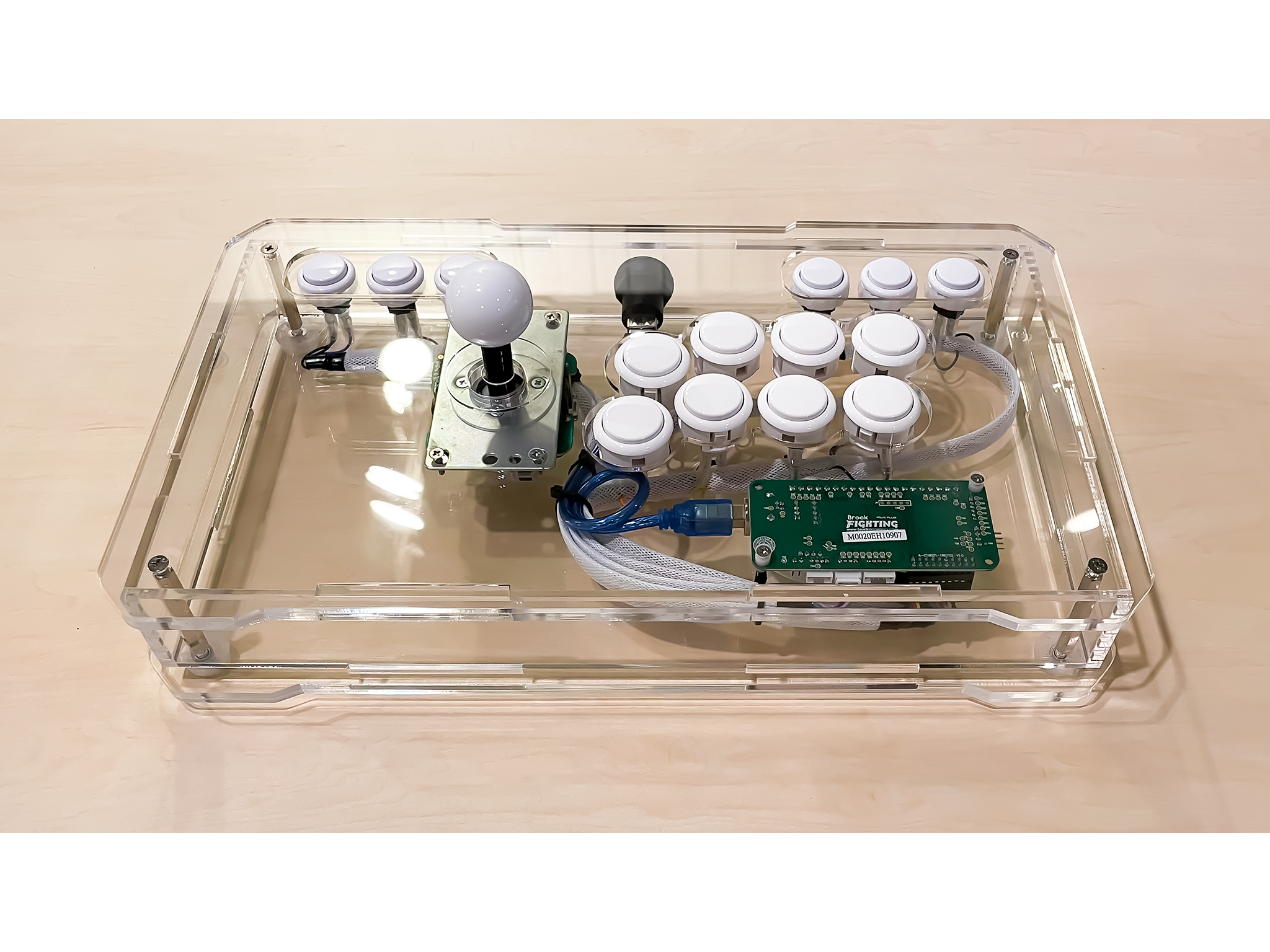 レバーレス　アケコン　Fightstick ZeroOne stickless Z1-MBK.png?v=1625023606