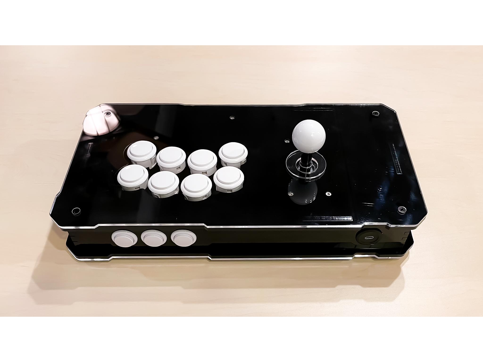 Zero Two Box ZERO TWO FIGHTSTICK Clear/Black Case Kit – Akecon-アケ魂-